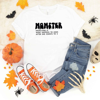 Halloween Momster Definition Short Sleeve Tee