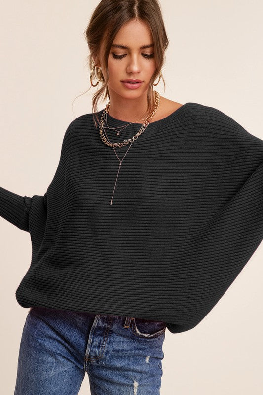 Off Shoulder Sweater