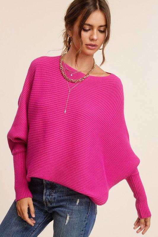 Off Shoulder Sweater