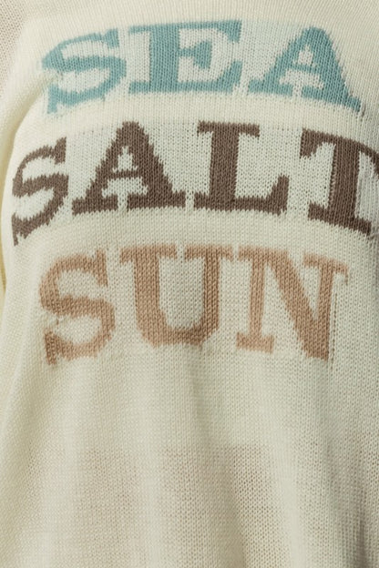 Sea Salt & Sun Sweater