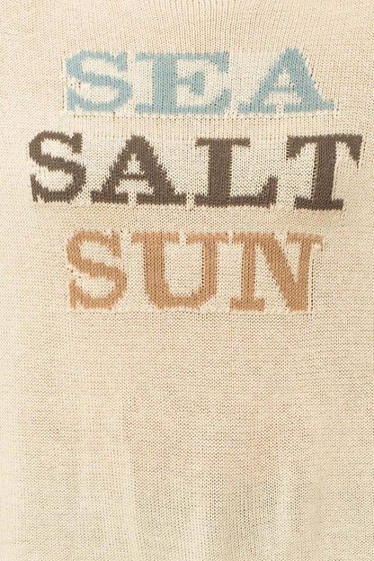 Sea Salt & Sun Sweater