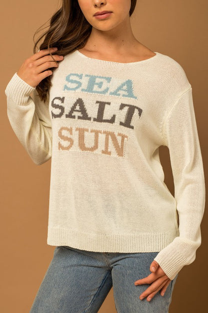 Sea Salt & Sun Sweater