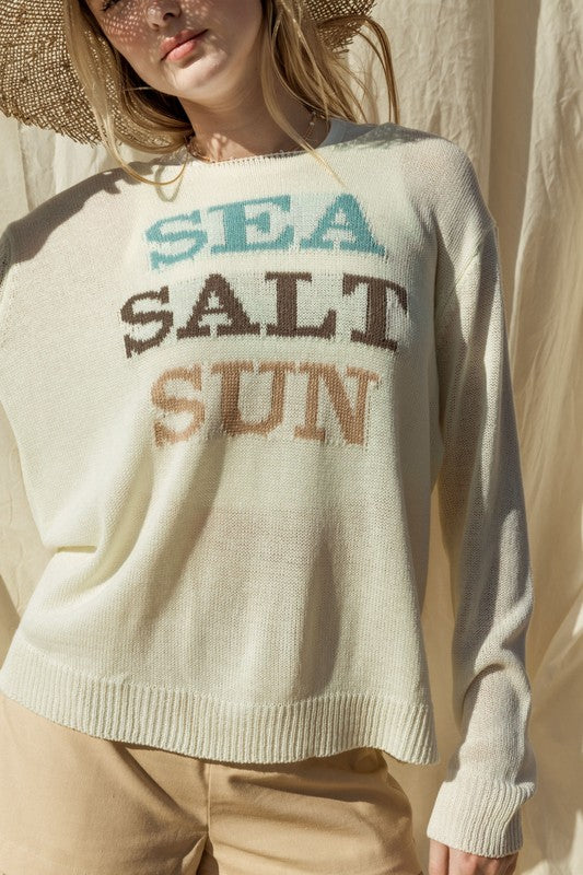 Sea Salt & Sun Sweater