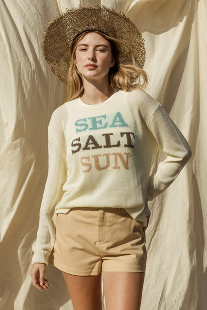 Sea Salt & Sun Sweater